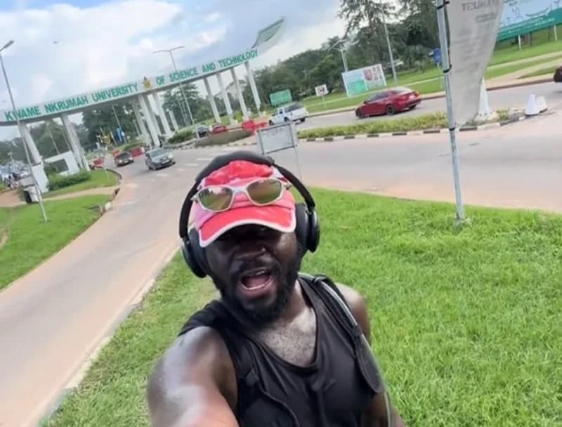 Caleb Nii Okai completes 240km run for breast cancer awareness