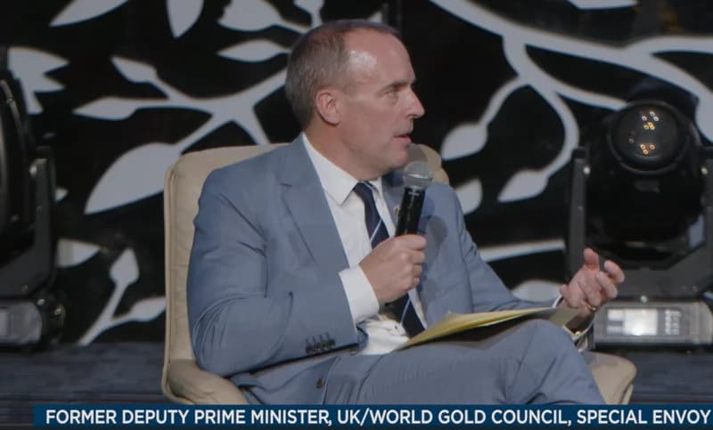 Dominic Raab warns illegal gold mining fuels criminal networks in Ghana