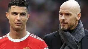 Erik ten Hag accuses Cristiano Ronaldo of lacking commitment
