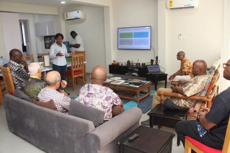 Fr. Arturo Sosa visits Arrupe Jesuit Institute in Accra