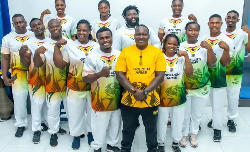 Ghana Armwrestling Federation names squad for World Championship in New Delhi