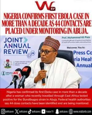 Nigeria Confirms Imported Ebola Case as Authorities Intensify Containment Efforts