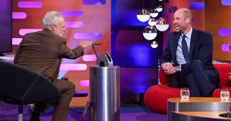 Prince William makes surprise appearance on Graham Norton Show