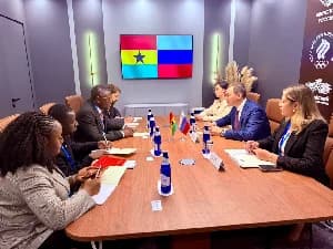 Kofi Iddie Adams meets Russian Sports Minister over cooperation MoU
