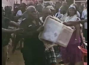 Odododiodioo NDC election counting suspended after outbreak of violence