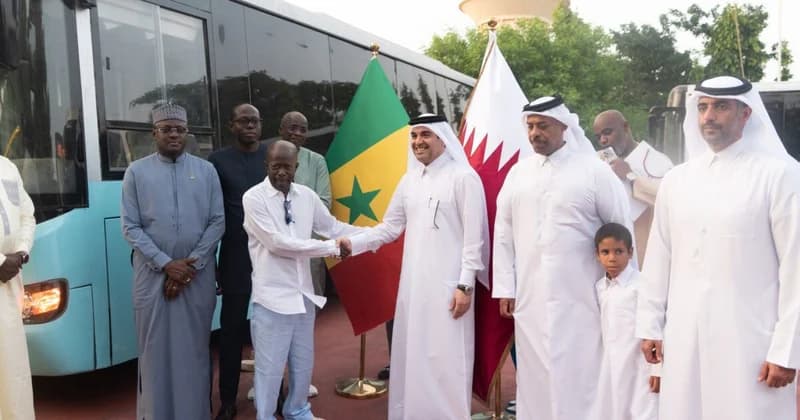 Qatar provides 15 buses to Senegal for Dakar 2026 Youth Olympics