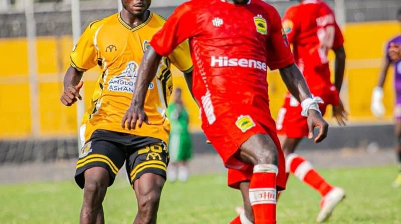 Asante Kotoko secure 1-1 draw against FC AshantiGold in Obuasi