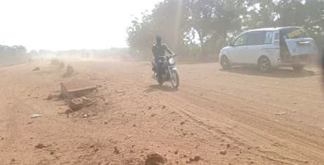 Plying the stretch has become risky for motorists and pedestrians