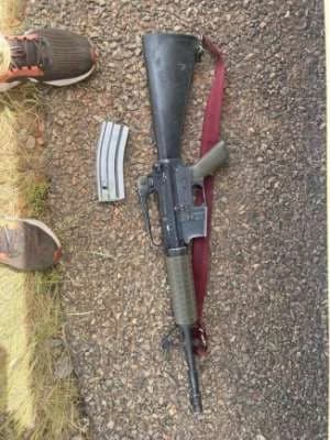 How notorious armed robber died on the way whiles leading police to arrest accomplices after he was arrested with M16 rifle