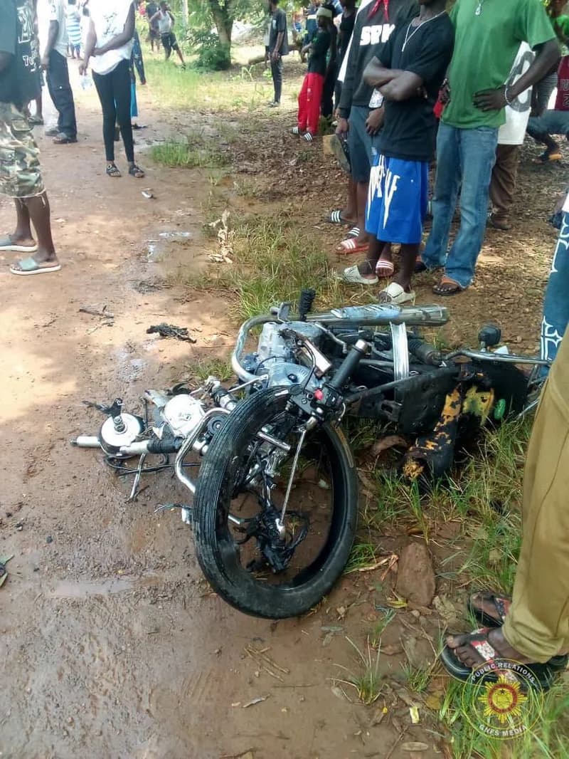 Motor rider killed in Toyota Tacoma crash at Asiakwa