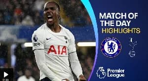 Tottenham Hotspur defeat Chelsea 2-0 to reach 12th place
