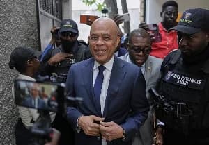 Michel Martelly registers for Haiti's December 13 general elections