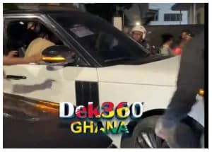 Sarkodie fan falls from moving Range Rover en route to Kumasi concert