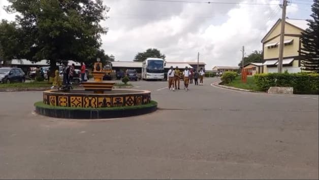 Agnes Naa Momo Lartey visits Obuasi SHTS to assess student security