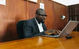 Muhammed Krubally begins work as The Gambia's first blind magistrate