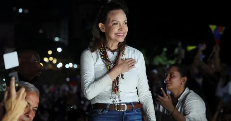 María Corina Machado returns to Venezuela after 10 months in exile