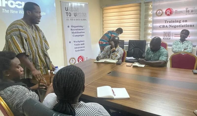 Public Services Workers’ Union trains new affiliates on bargaining agreements