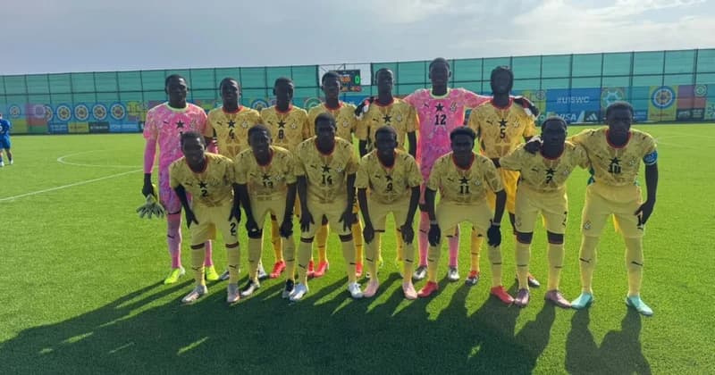 Ghana U-15 Boys defeat Guam 7-0 in FIFA World Cup Festival