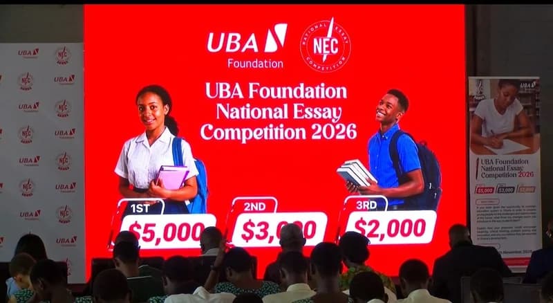 UBA Foundation opens 2026 National Essay Competition for SHS students