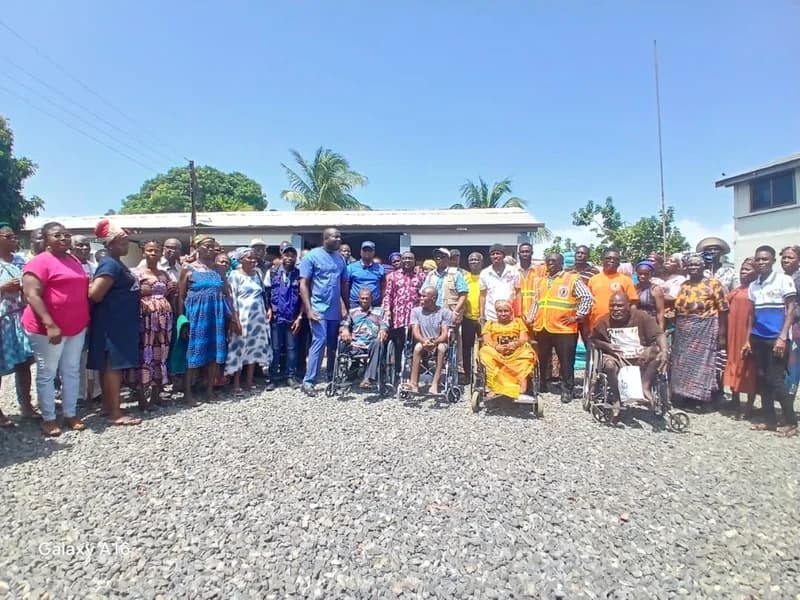 IOM provides relief items to 201 flood victims in Keta and Anloga