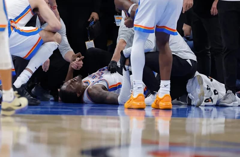 Jaylen Williams suffers season-ending leg injury against Clippers