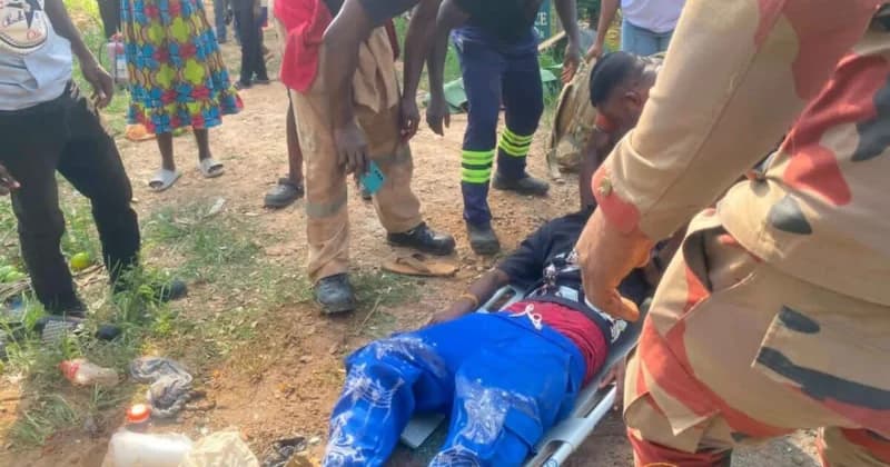 Akuse–Akosombo Highway collision leaves one dead and 14 injured