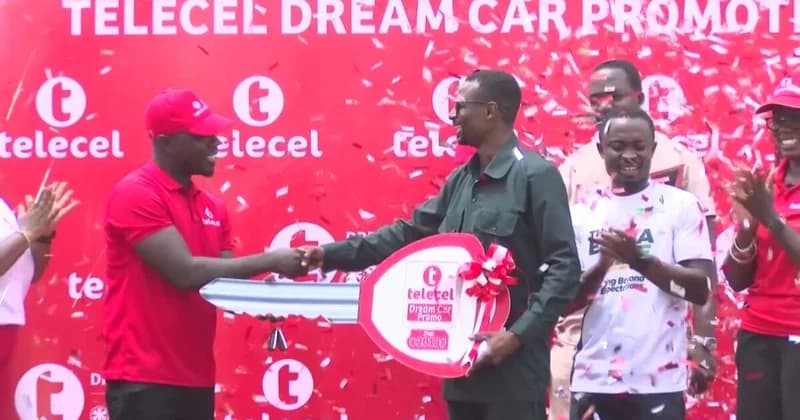 Telecel Ghana awards Eric Ayamgash a Hyundai Creta in 15th cycle