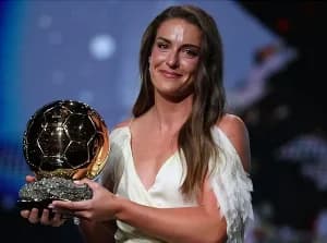 Alexia Putellas wins record-equalling third Ballon d'Or Fmin
