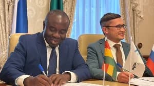 Emmanuel Agyekum signs deal for 75,000 jobs in Russian industrial zone