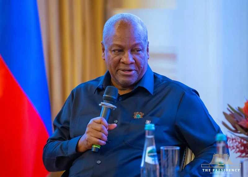 John Dramani Mahama seeks Russian partnership for solar and nuclear energy