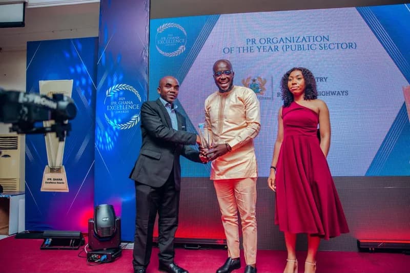 Ministry of Roads and Highways wins Public Sector PR award