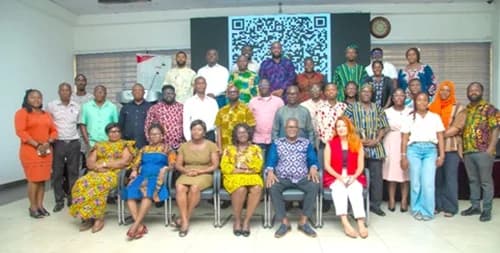 Participants in the policy dialogue organised by Eduwatch on the hidden costs at the basic educational level