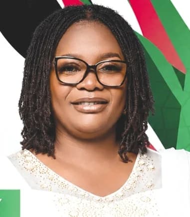 Alberta Sunu, newly elected NDC Chairperson, Weija-Gbawe Constituency