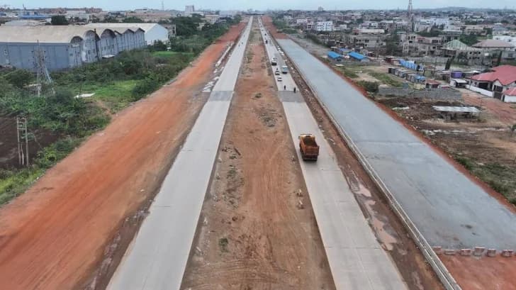 Accra-Tema Motorway expansion project 53 per cent complete