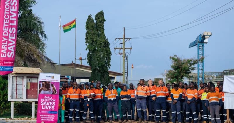 Asanko Gold Ghana screens 300 host community residents for cancer