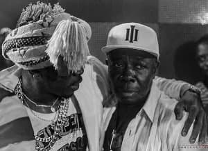 Shatta Wale invites father on stage to witness fan support at Shattafest