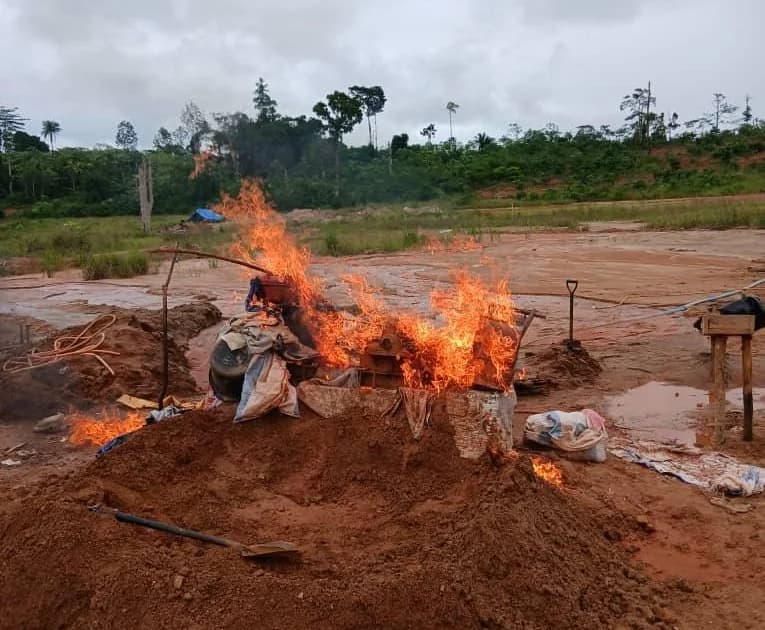 NAIMOS arrests 11 suspected illegal miners in Western and Eastern regions